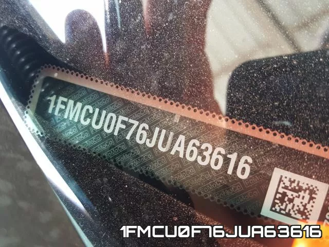 1FMCU0F76JUA63616 фото 2