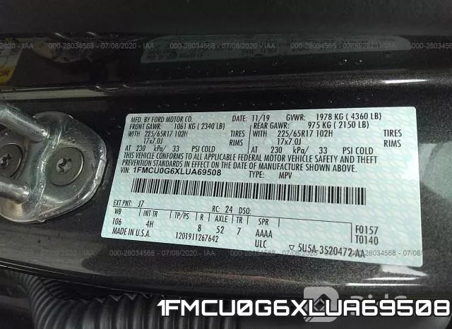 1FMCU0G6XLUA69508 фото 10