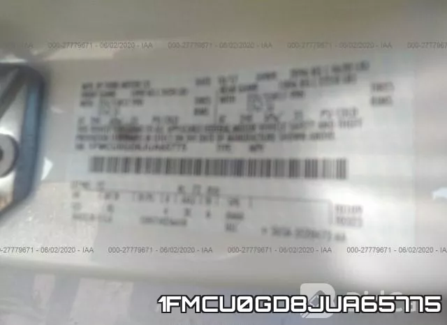 1FMCU0GD8JUA65775 фото 10