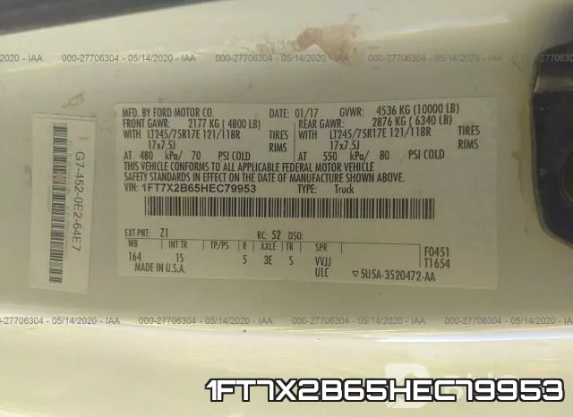 1FT7X2B65HEC79953 фото 10