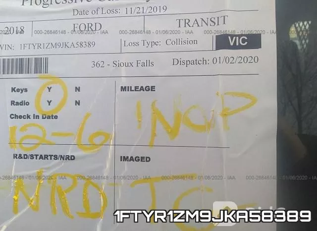 1FTYR1ZM9JKA58389 фото 8