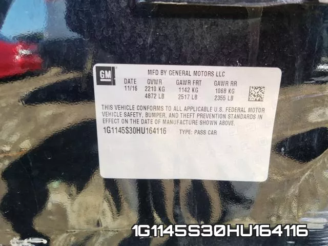 1G1145S30HU164116 фото 2