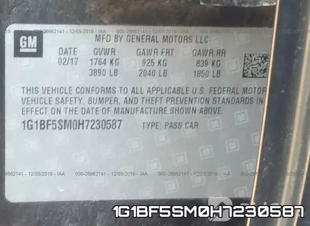 1G1BF5SM0H7230587 фото 10