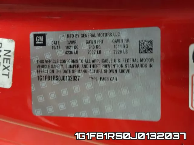 1G1FB1RS0J0132037 фото 2