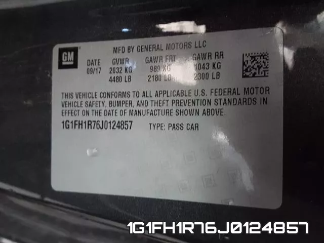 1G1FH1R76J0124857 фото 2