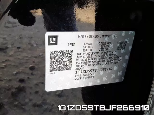 1G1ZD5ST8JF266910 фото 2