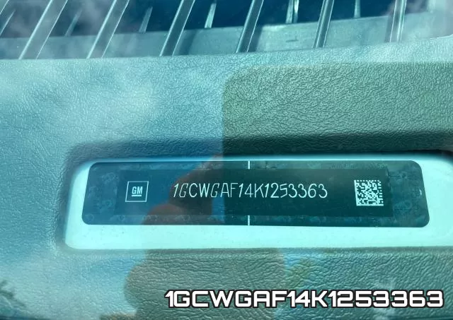 1GCWGAF14K1253363 фото 2