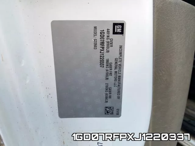 1GD07RFPXJ1220337 фото 2
