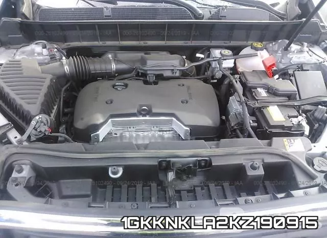 1GKKNKLA2KZ190915 фото 2