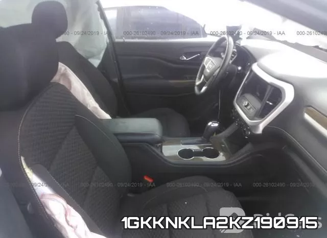 1GKKNKLA2KZ190915 фото 6