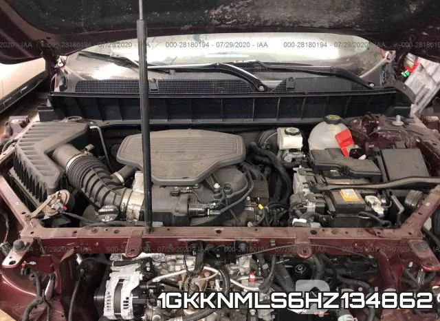 1GKKNMLS6HZ134862 фото 2