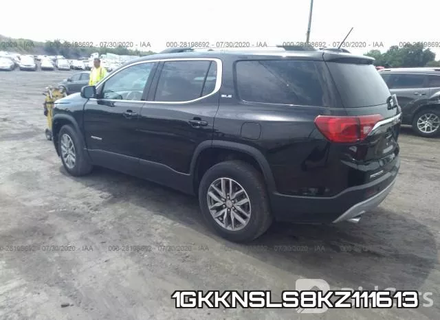 1GKKNSLS8KZ111613 фото 4