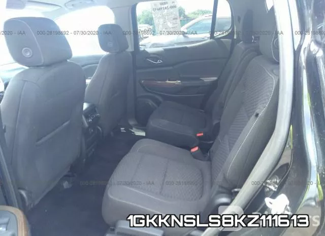 1GKKNSLS8KZ111613 фото 9