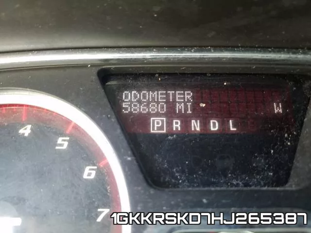 1GKKRSKD7HJ265387 фото 9