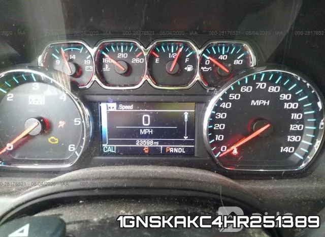 1GNSKAKC4HR251389 фото 8