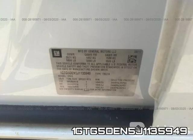 1GTG5DEN5J1135949 фото 10