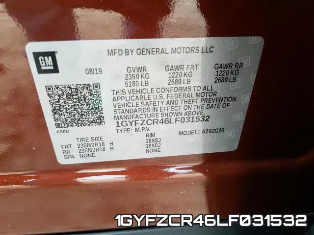 1GYFZCR46LF031532 фото 2