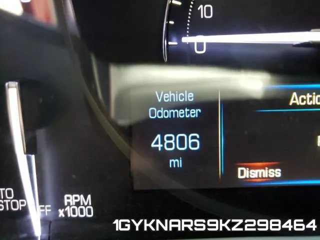 1GYKNARS9KZ298464 фото 9