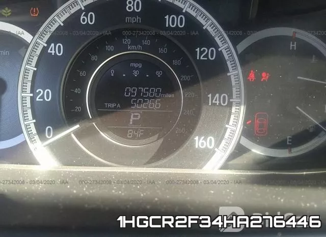 1HGCR2F34HA276446 фото 8