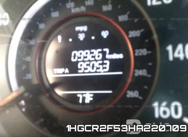 1HGCR2F53HA220709 фото 8