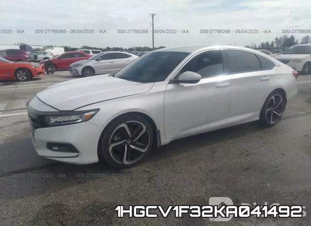 1HGCV1F32KA041492 фото 3
