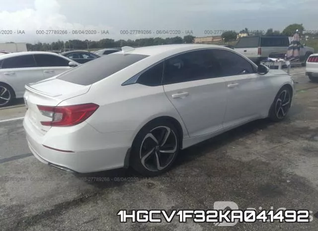 1HGCV1F32KA041492 фото 5