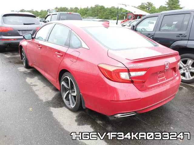 1HGCV1F34KA033247 фото 4