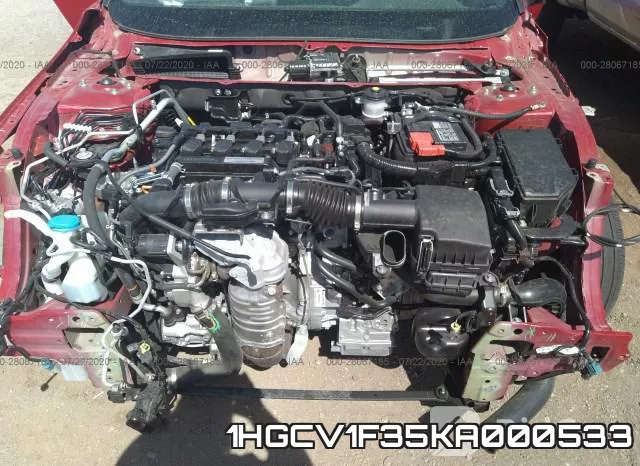 1HGCV1F35KA000533 фото 2