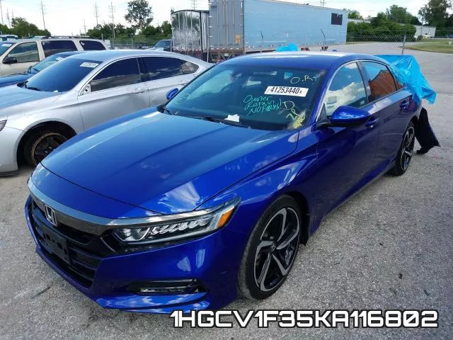 1HGCV1F35KA116802 фото 3