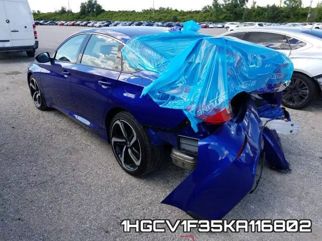 1HGCV1F35KA116802 фото 4