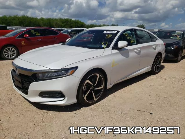 1HGCV1F36KA149257 фото 3