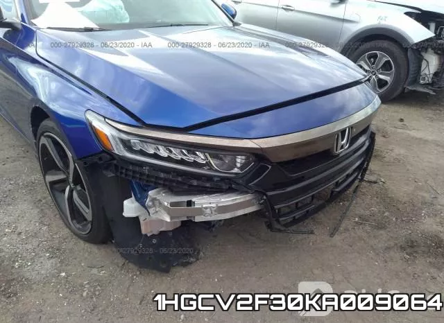 1HGCV2F30KA009064 фото 7