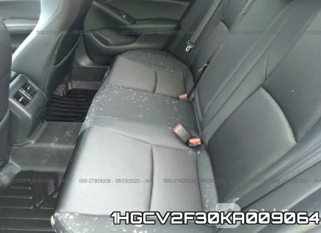 1HGCV2F30KA009064 фото 9