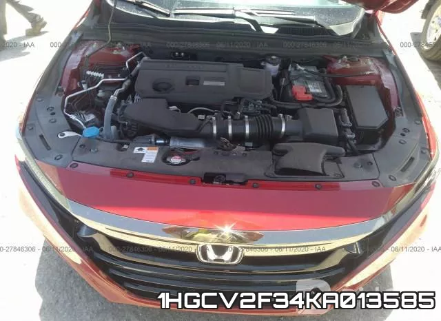 1HGCV2F34KA013585 фото 2