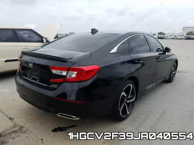1HGCV2F39JA040554 фото 5
