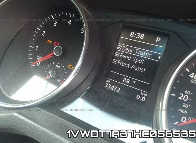 1VWDT7A37HC056535 фото 8