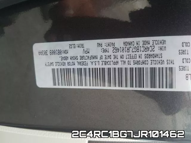 2C4RC1BG7JR101462 фото 2