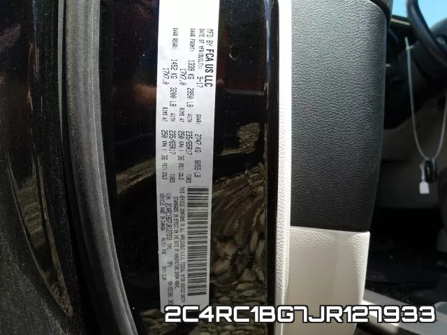 2C4RC1BG7JR127933 фото 2