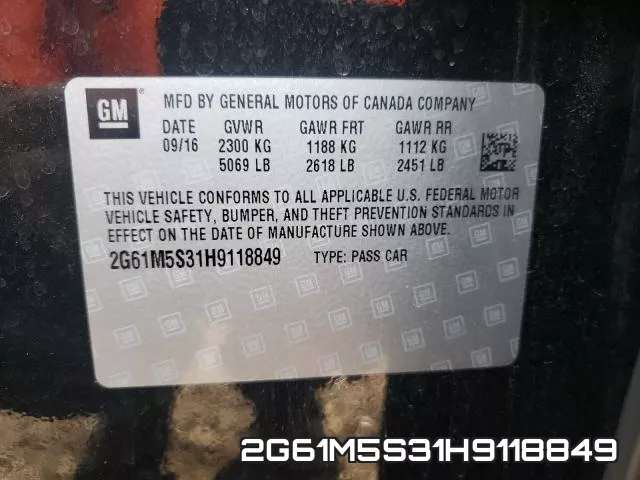 2G61M5S31H9118849 фото 2