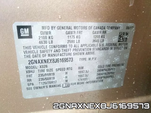 2GNAXNEX8J6169573 фото 2
