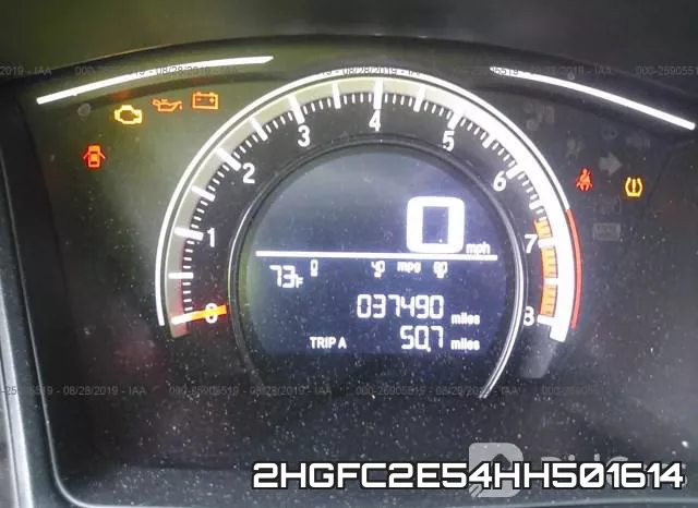 2HGFC2E54HH501614 фото 8