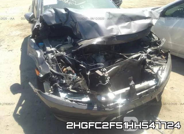 2HGFC2F51HH547724 фото 6