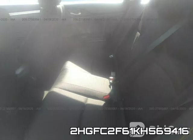2HGFC2F61KH569416 фото 9