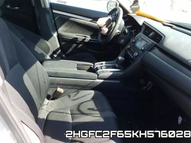 2HGFC2F65KH576028 фото 6
