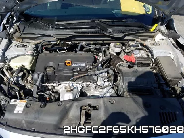 2HGFC2F65KH576028 фото 8