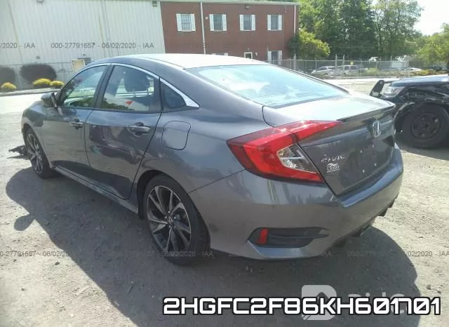 2HGFC2F86KH601701 фото 4