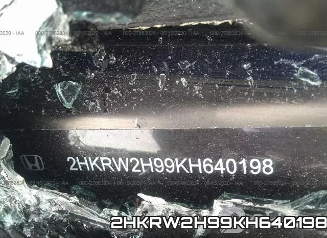 2HKRW2H99KH640198 фото 10
