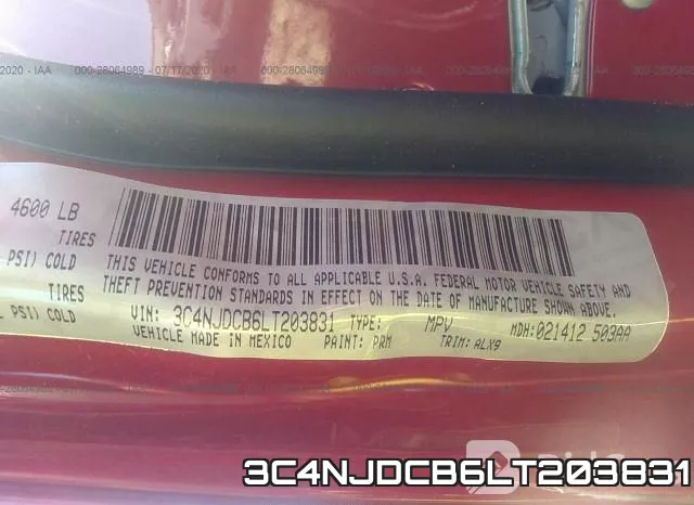 3C4NJDCB6LT203831 фото 10