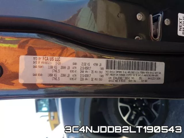 3C4NJDDB2LT190543 фото 2