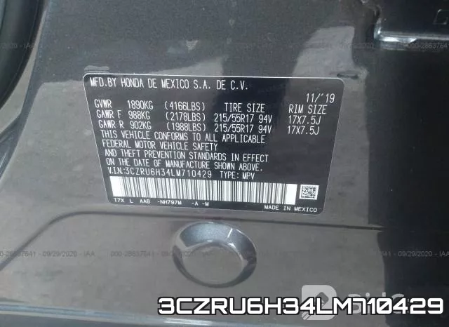 3CZRU6H34LM710429 фото 10